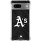 MLB Oakland Athletics Dark Wash Google Pixel 8a Clear Case
